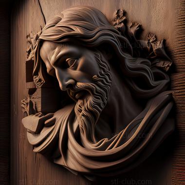 3D model st jesus (STL)